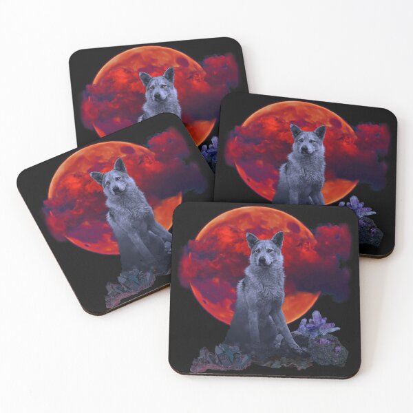 Item preview, Oh Wolf Moon- Alt Version designed and sold by VampyreZen.