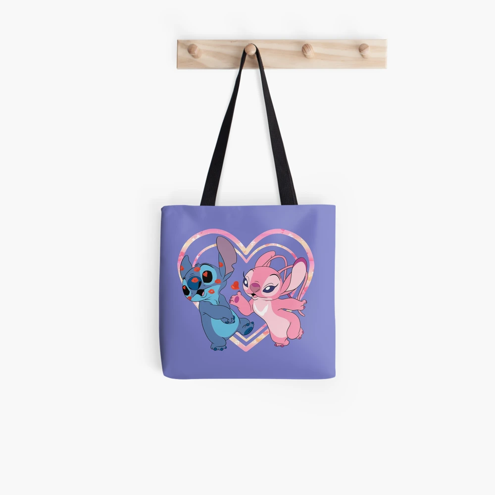 Disney Lilo and Stitch Angel Heart Kisses2 Weekender Tote Bag by