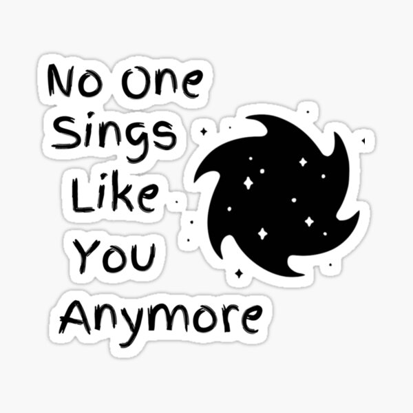 Chris Cornell Lyrics Tribute Sticker