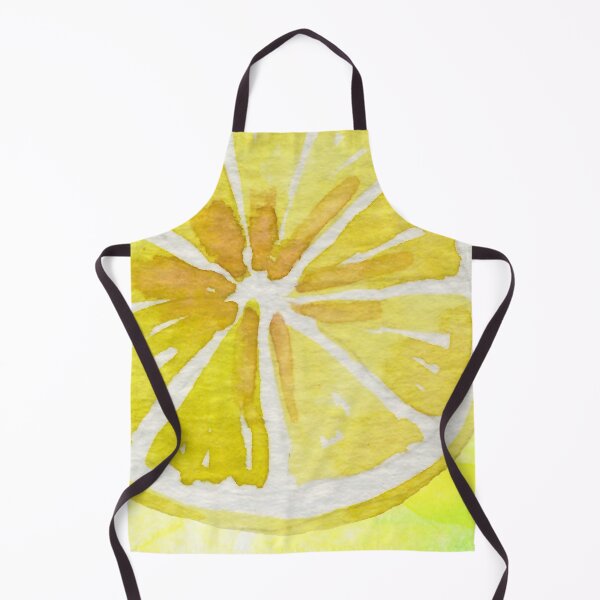Item preview, Lemon Lime Citrus Art on Abstract Yellow and Green Background (3of4) designed and sold by DzineVine.