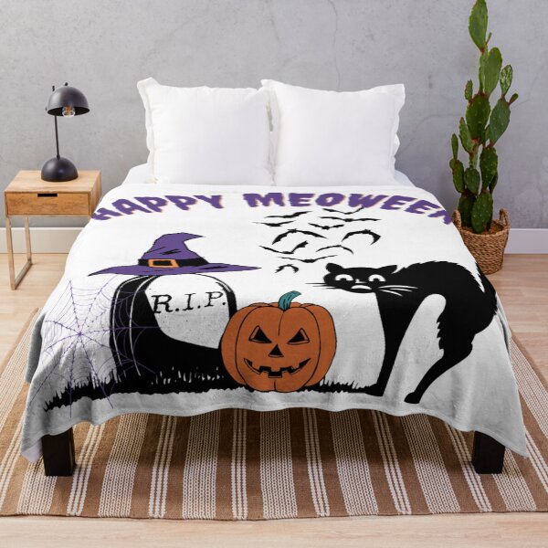 Item preview, Happy Meoween Halloween Cat Ideas designed and sold by Simi2020.