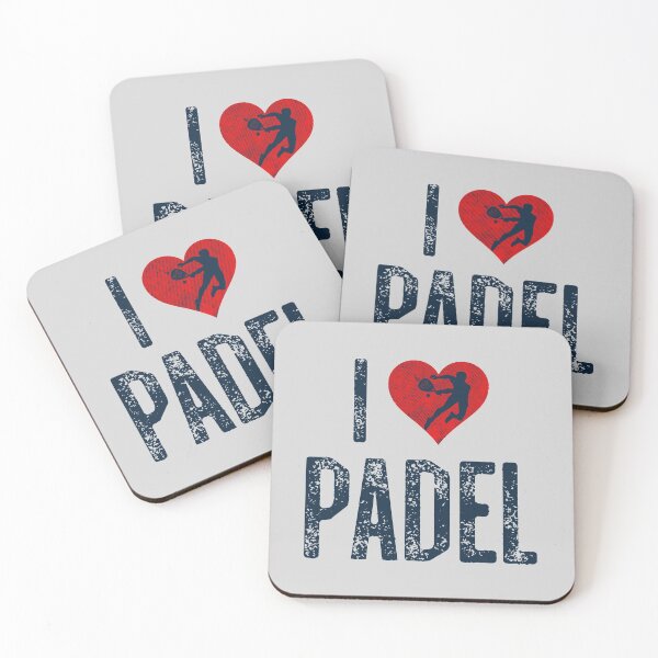 Item preview, I Love Padel Funny Padel Player Gift for padel lovers designed and sold by grinta2021.