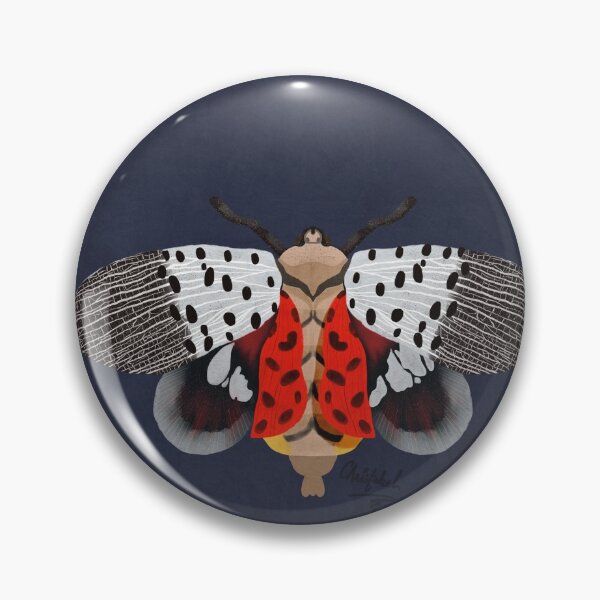Item preview, Spotted Lanternfly Gouache Illustration  designed and sold by christabelco.