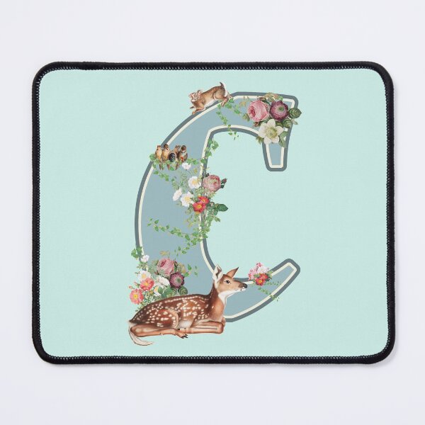 Item preview, Vintage Capital Letter C In Illuminated Letters Style designed and sold by TrulyEpoque.
