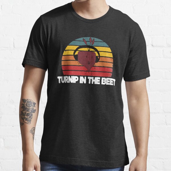 Cool Let Us Turn Up The Beat | Funny Vegetarian Music Essential T-Shirt
