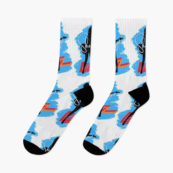 Item preview, She's Got Legzz - Blue designed and sold by Mean-Musician.