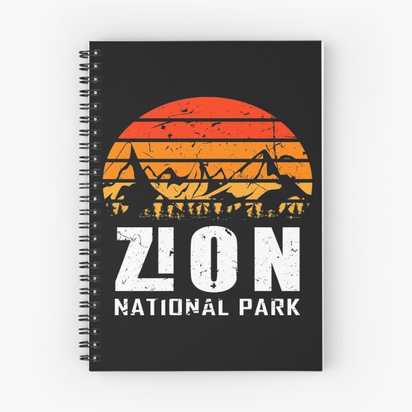 Artikelvorschau, Vintage Zion Nationalpark Retro Sonnenuntergangsreise entworfen und verkauft von Abdelal.