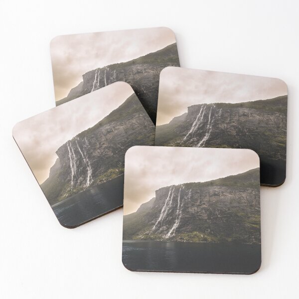 Item preview, Seven Sisters in Geirangerfjord in Norway designed and sold by Konstantin Kowarsch.