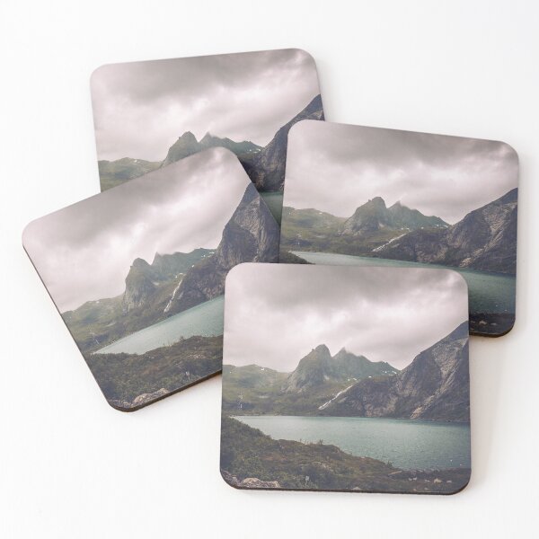 Item preview, Norwegian Mountain Landscape with Lake in the Front designed and sold by Konstantin Kowarsch.