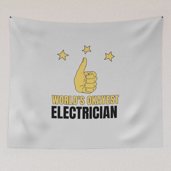 Item preview, World's Okayest Electrician designed and sold by 30-Merch.