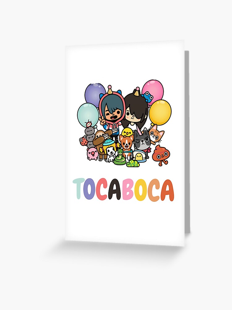 Toca Boca Characters - tpcaboca fun Greeting Card for Sale by nokenoma