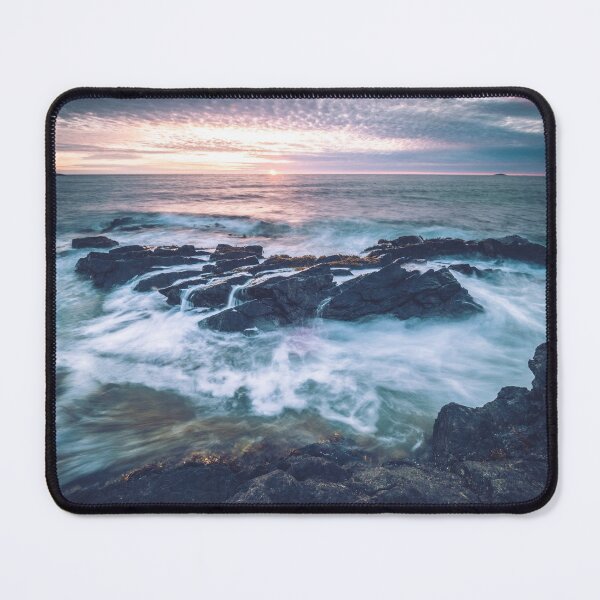 Item preview, Sunset at Coast with Rocks and sea in foreground  designed and sold by Konstantin Kowarsch.