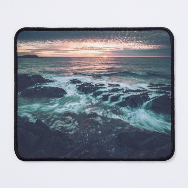Item preview, Sunset at Coast with Rocks and sea in foreground  designed and sold by Konstantin Kowarsch.