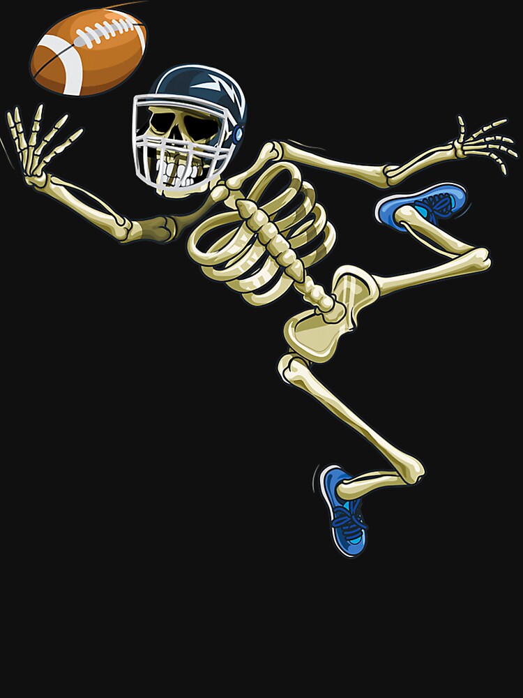 Skeleton American Football T-shirt