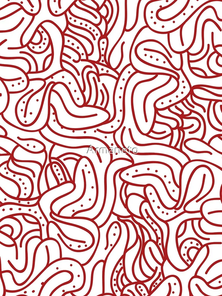Thumbnail 4 of 4, iPhone Case, Patterns On Ceramic Tile | Abstract Pattern | Abstract Patterns On Ceramic Tile designed and sold by Armaneto.