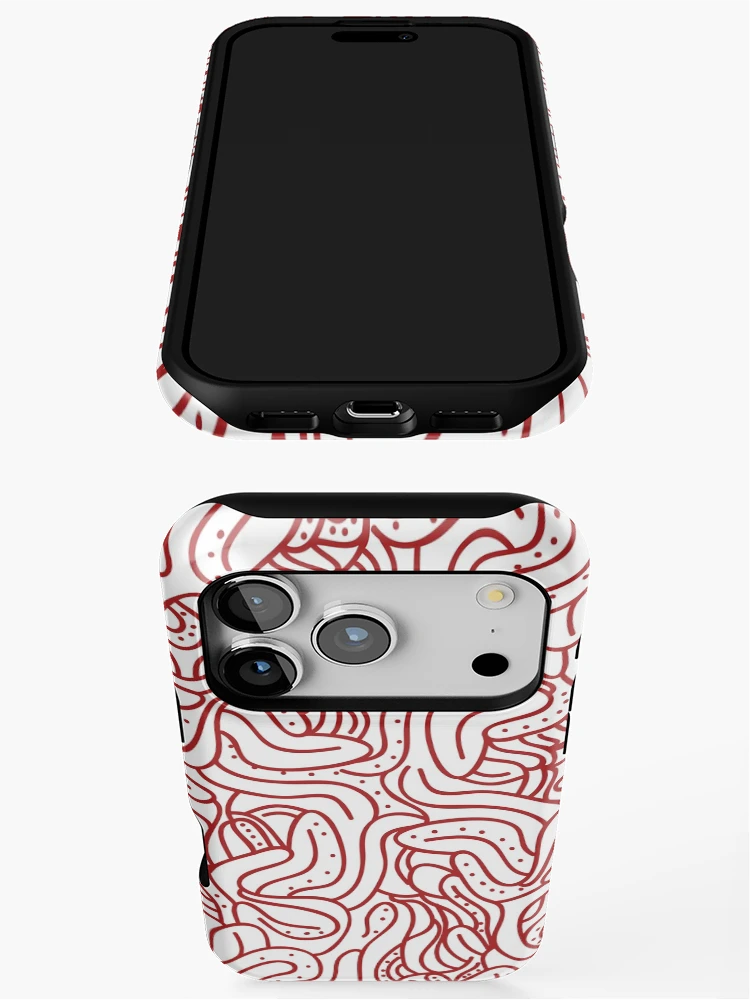 Thumbnail 3 of 4, iPhone Case, Patterns On Ceramic Tile | Abstract Pattern | Abstract Patterns On Ceramic Tile designed and sold by Armaneto.