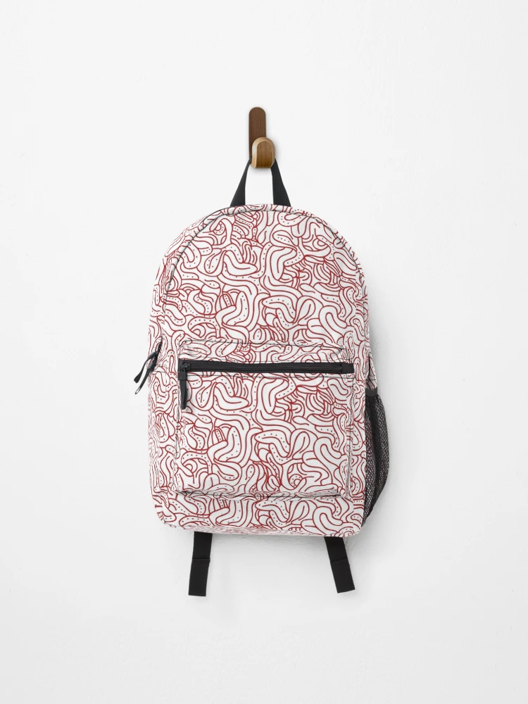 Thumbnail 1 of 3, Backpack, Patterns On Ceramic Tile | Abstract Pattern | Abstract Patterns On Ceramic Tile designed and sold by Armaneto.