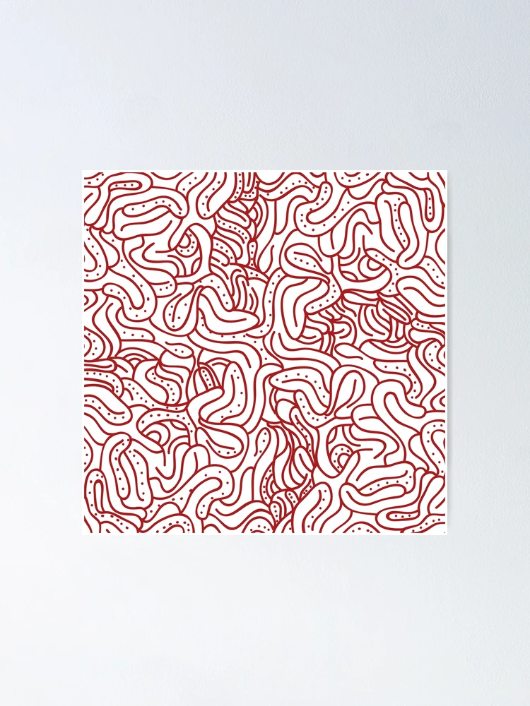 Thumbnail 1 of 3, Poster, Patterns On Ceramic Tile | Abstract Pattern | Abstract Patterns On Ceramic Tile designed and sold by Armaneto.