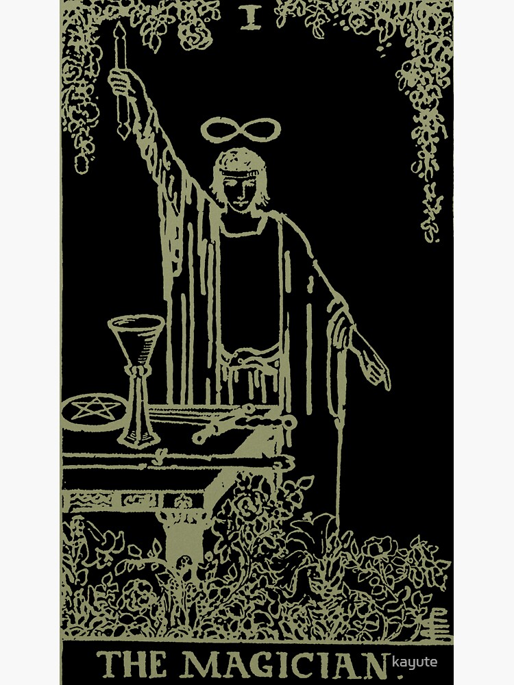 Golden Tarot - The Magician by kayute
