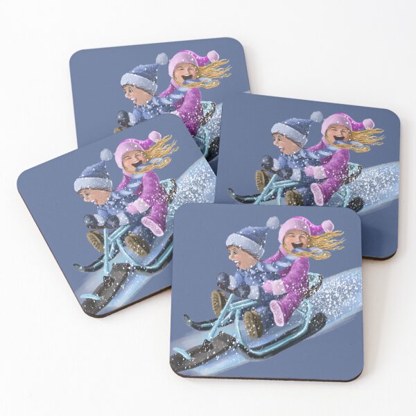 Item preview, Winter Ski Bike designed and sold by TheArtCave.