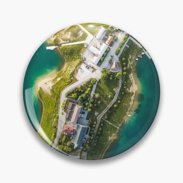 Item preview, Aerial View of Prozor Rama in Bosnia designed and sold by Konstantin Kowarsch.