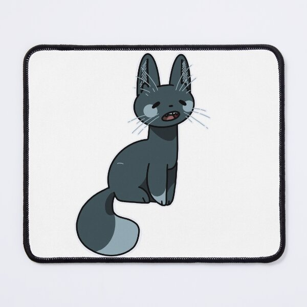 Item preview, Grey cat sitting designed and sold by Cariadd.