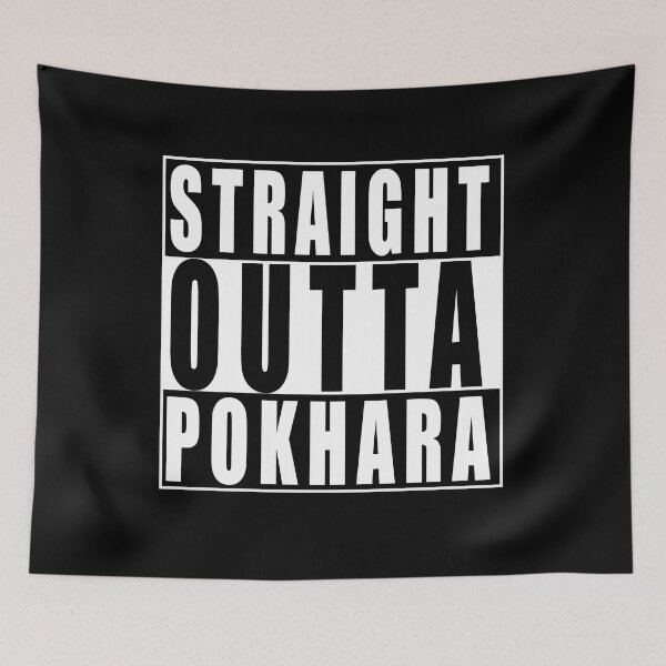 Item preview, Straight Outta Pokhara, Nepal designed and sold by Paul Disley.