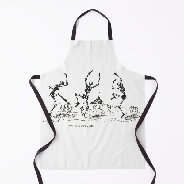 Item preview, Macabre Aesthetics: Skeletons dancing and having fun designed and sold by Naturalist Prints.
