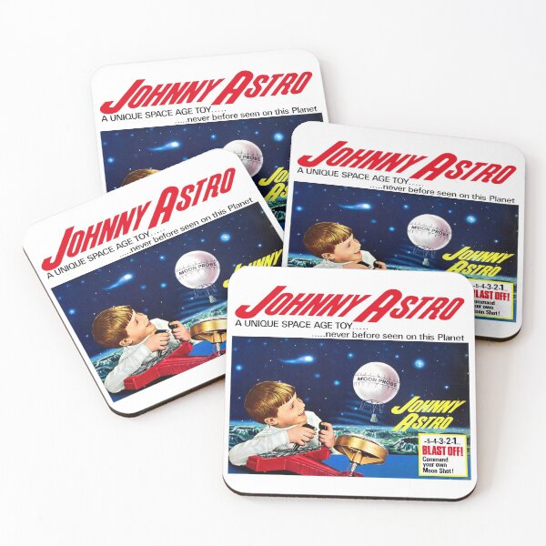 Item preview, JOHNNY ASTRO - SPACE AGE TOY - ADVERT designed and sold by ThrowbackAds.