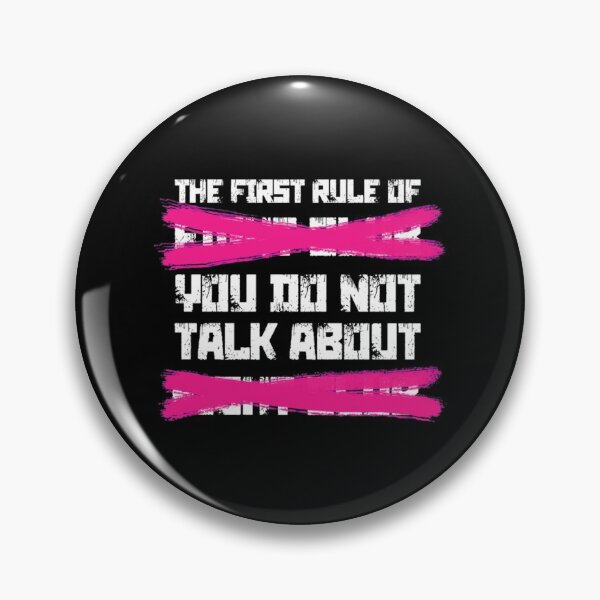 Item preview, Fight Club T-ShirtThe First Rule of Fight Club designed and sold by PatriEva.