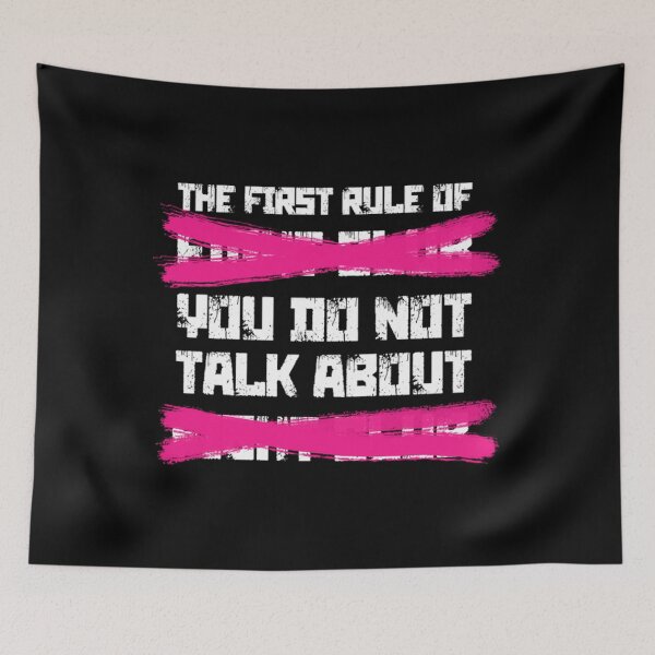 Item preview, Fight Club T-ShirtThe First Rule of Fight Club designed and sold by PatriEva.