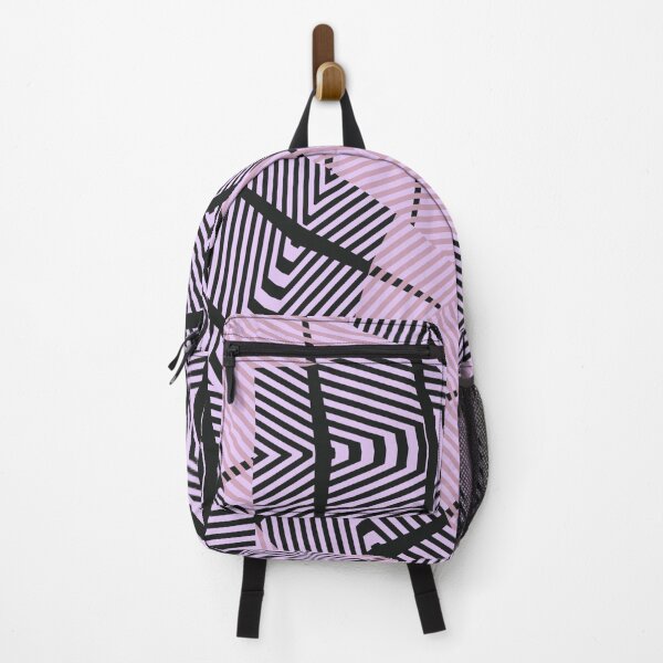 Item preview, Grafical black-pink tiles designed and sold by Roswitha Lorz.