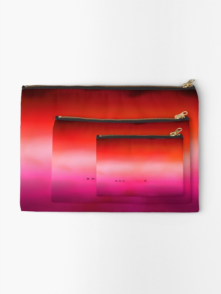 Alternate view of Swan Dreaming #3 Zipper Pouch