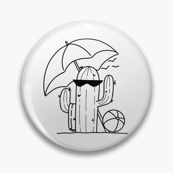 Item preview, Beach cactus  designed and sold by hunterandkit.