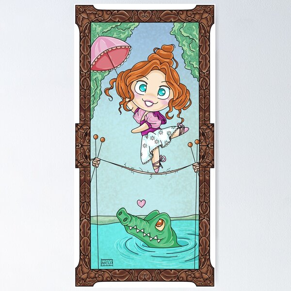 Item preview, Chibi Sally Slater - Tightrope girl - Haunted Mansion designed and sold by ChibiMeloDee.
