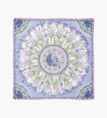 Blue Floral Chorus - Kaleidoscope Scarf