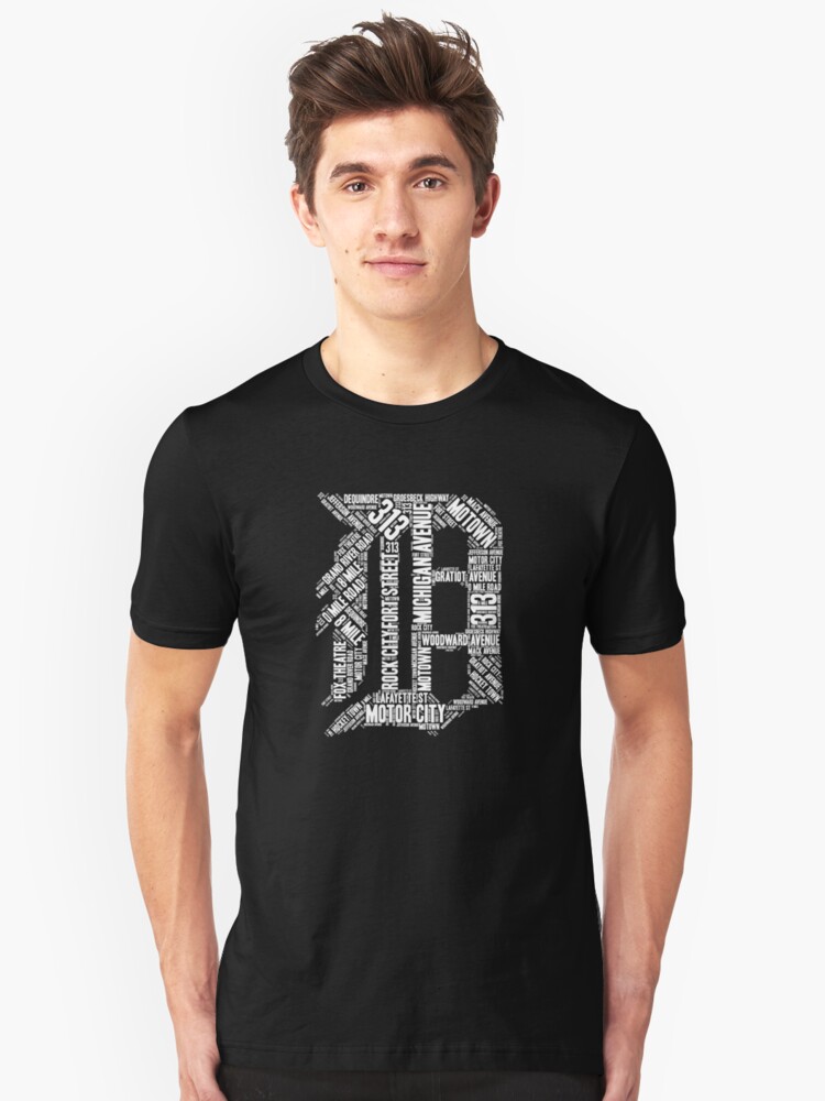 detroit d shirt