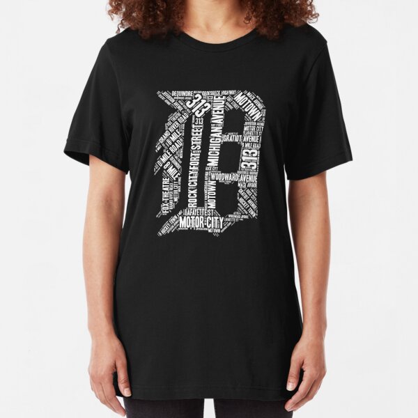 detroit d shirt