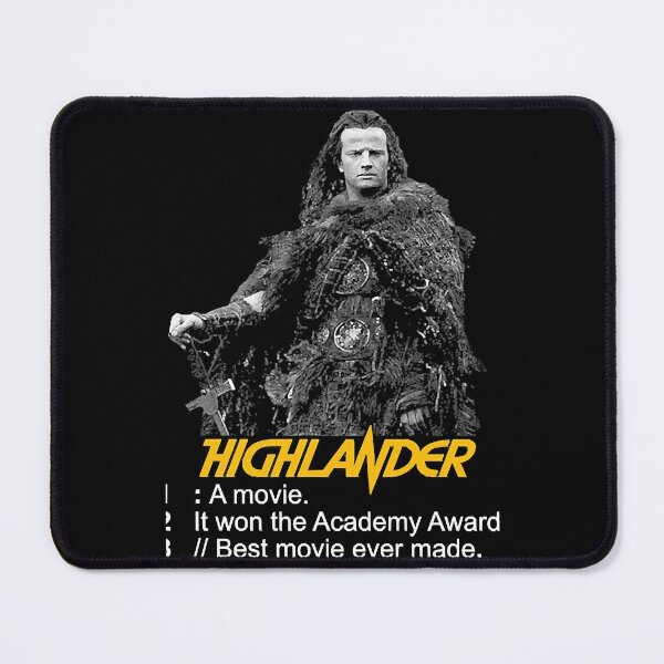 Item preview, Modern Action Fantasy Story Legendary Thirst Highlander Movie - There Can Only Be One Techno designed and sold by JustuHighlander.