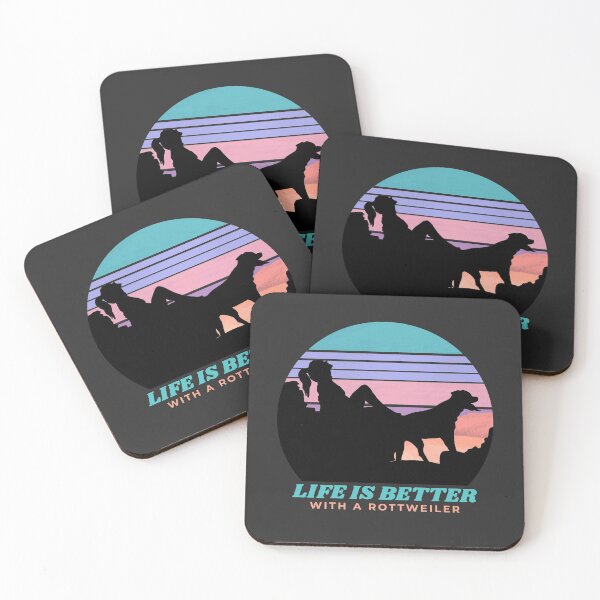 Item preview, Life Is Better With A Rottweiler Women Gift designed and sold by Guarddogdrive.