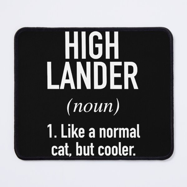 Item preview, Modern Action Fantasy Story Legendary Thirst Highlander Movie  Cat - Funny  Owner Berlin designed and sold by JustuHighlander.
