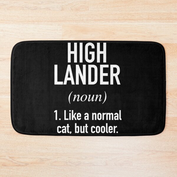 Item preview, Modern Action Fantasy Story Legendary Thirst Highlander Movie  Cat - Funny  Owner Berlin designed and sold by JustuHighlander.
