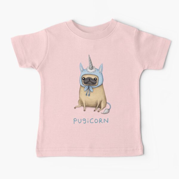 Pugicorn - Fawn Baby T-Shirt