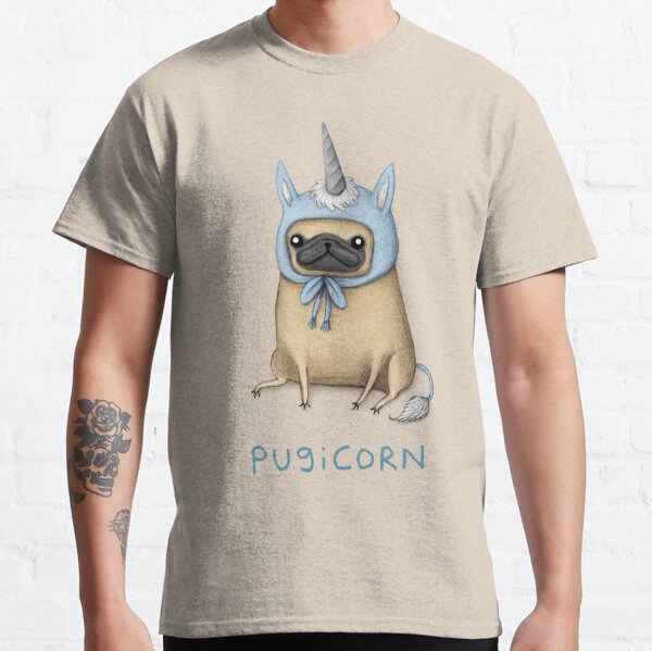 Pugicorn - Fawn Classic T-Shirt