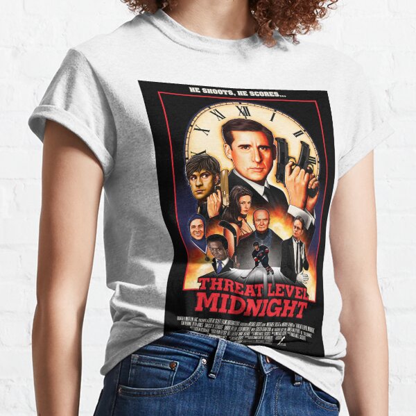 Niveau de menace minuit T-shirt classique