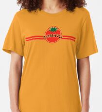 Tomato Convenience Store Logo Slim Fit T-Shirt