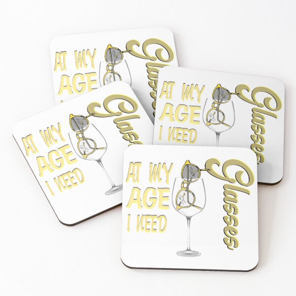 Item preview, At My Age I Need Glasses designed and sold by bahicharafe.