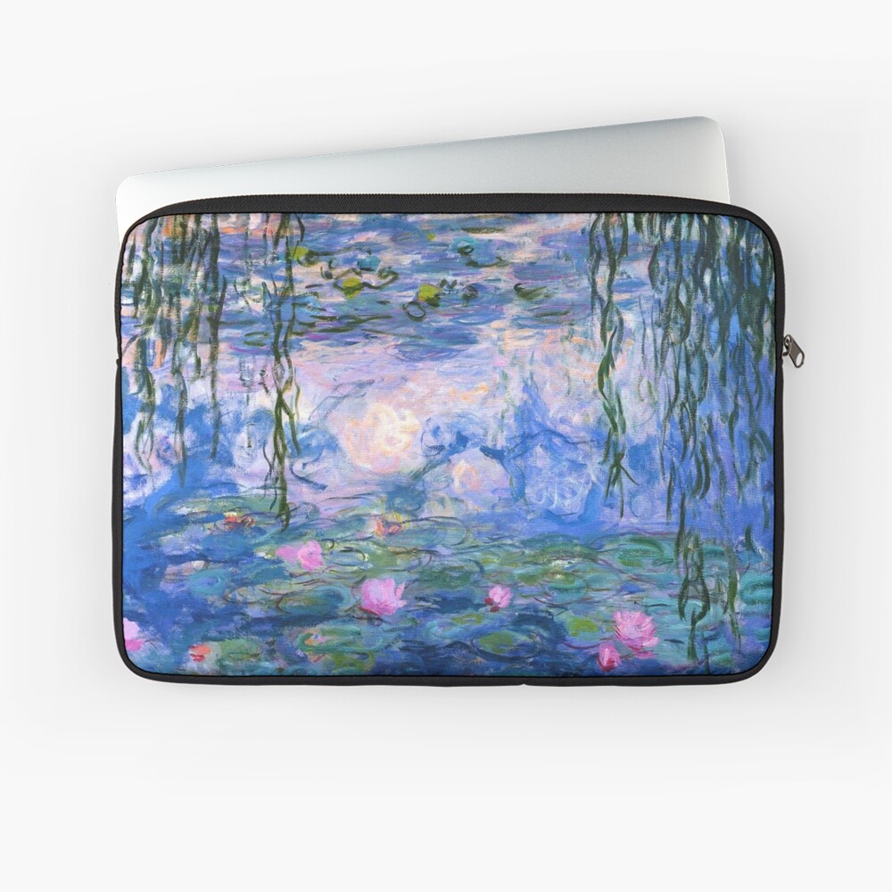 Water Lilies - Claude Monet Laptop Sleeve