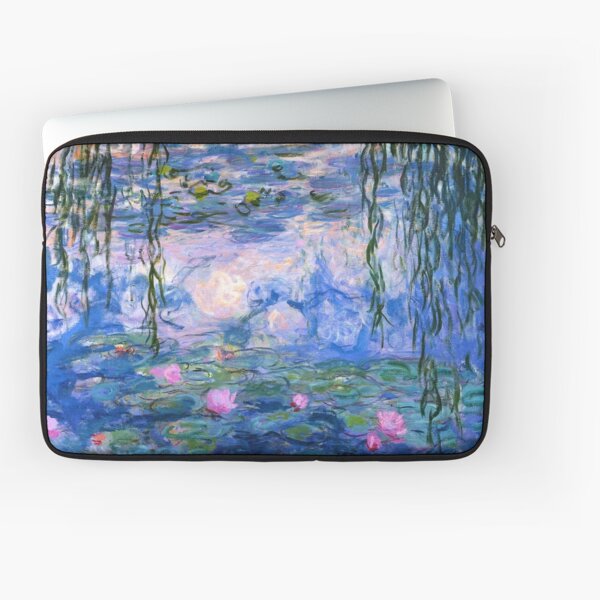Vista previa del artículo con la obra «Lirios de agua - Claude Monet», diseñado y vendido por egodang.
