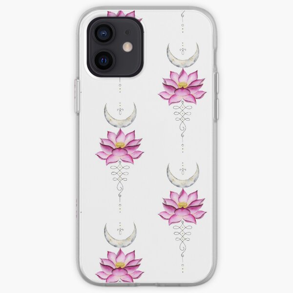 Lotus Unalome iPhone Soft Case